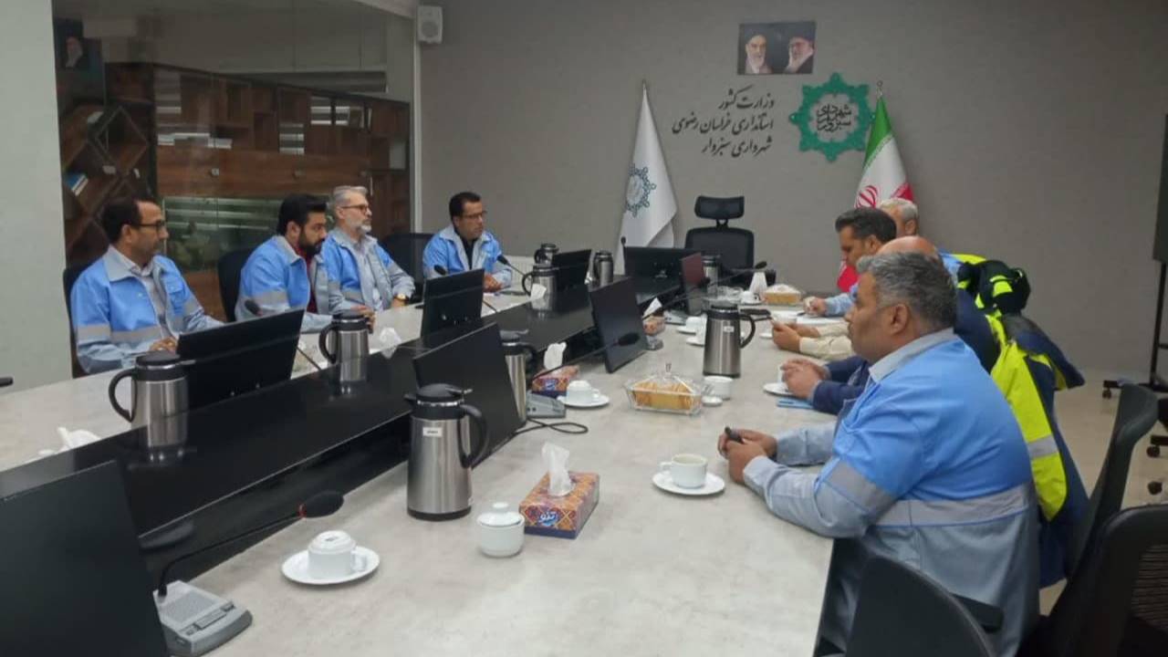 آماده‌باش مدیریت بحران شهرداری سبزوار در پی هشدار نارنجی هواشناسی