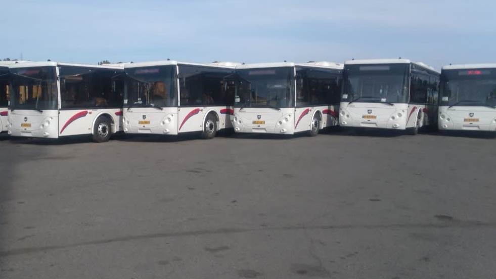 تحویل ۷ دستگاه اتوبوس از ۲۴دستگاه در گام اول