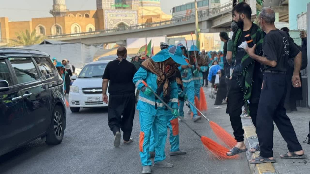 پاکبانان در نجف؛ خدمات شهری در سبزوار بدون وقفه خواهد داشت