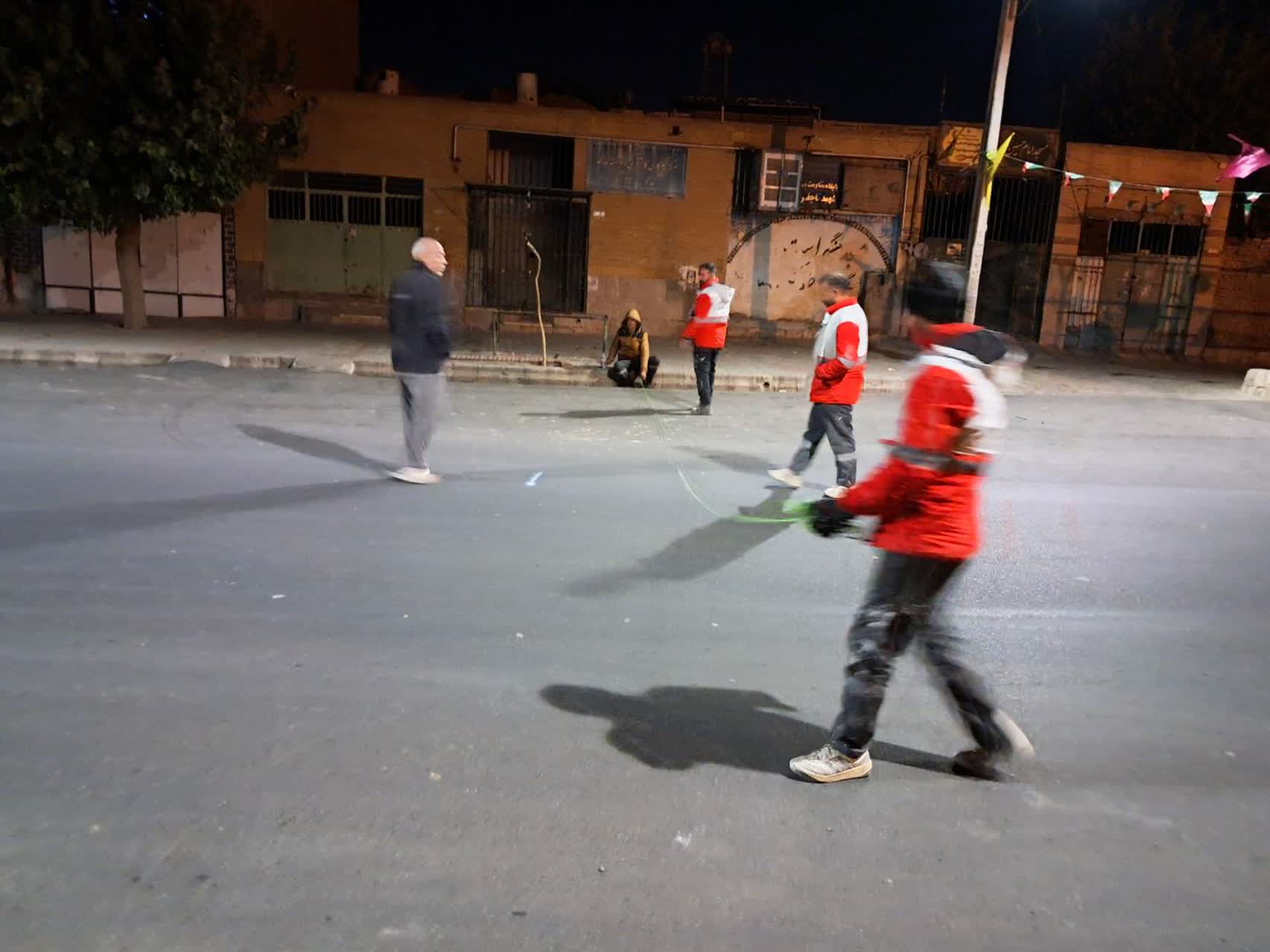 🔺 نونوار شدن خیابان بهار ، محقق ، خیابان پروانه و ارمغان از بلوار آزادگان تا پمپ بنزین صفار با اجرای خط‌کشی محوری