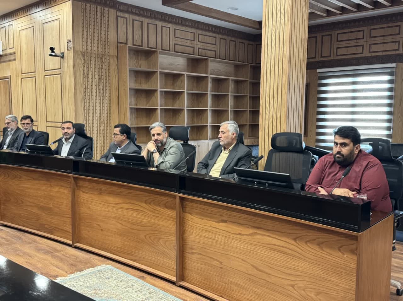 جلسه کمیسیون نظارت و تلفیق شورای اسلامی شهر سبزوار