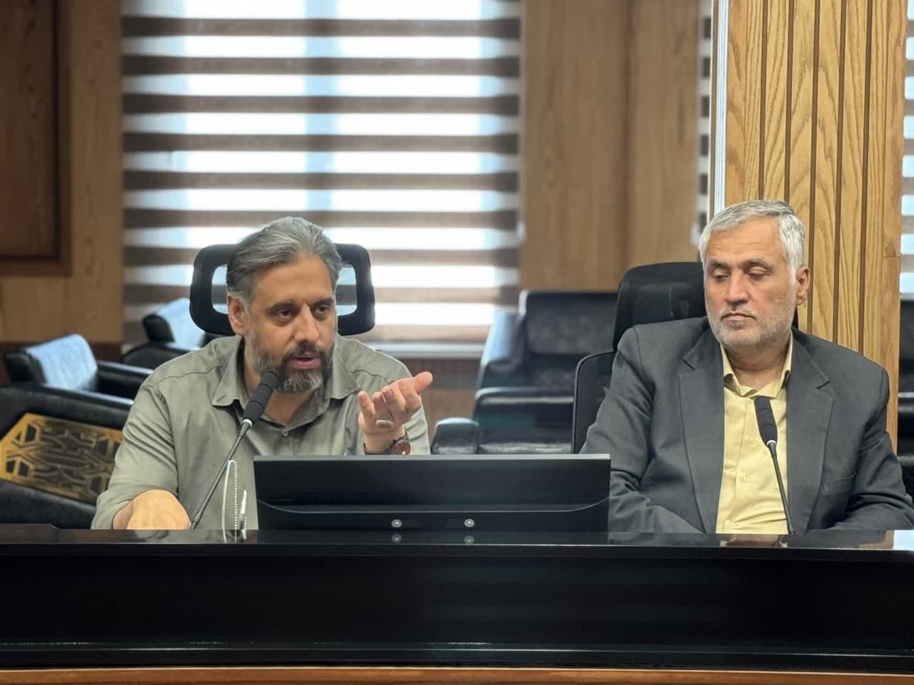 جلسه کمیسیون نظارت و تلفیق شورای اسلامی شهر سبزوار