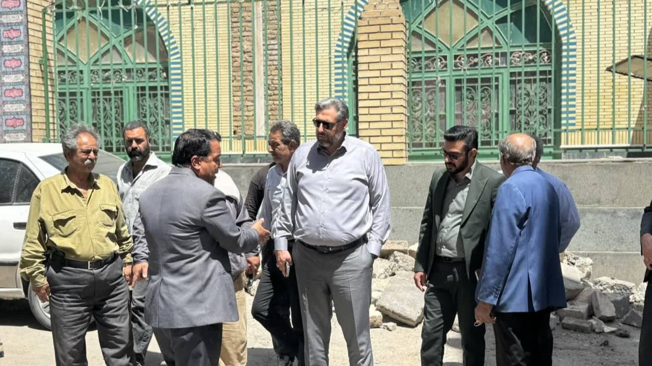 شهردار سبزوار به کوی گلستان رفت