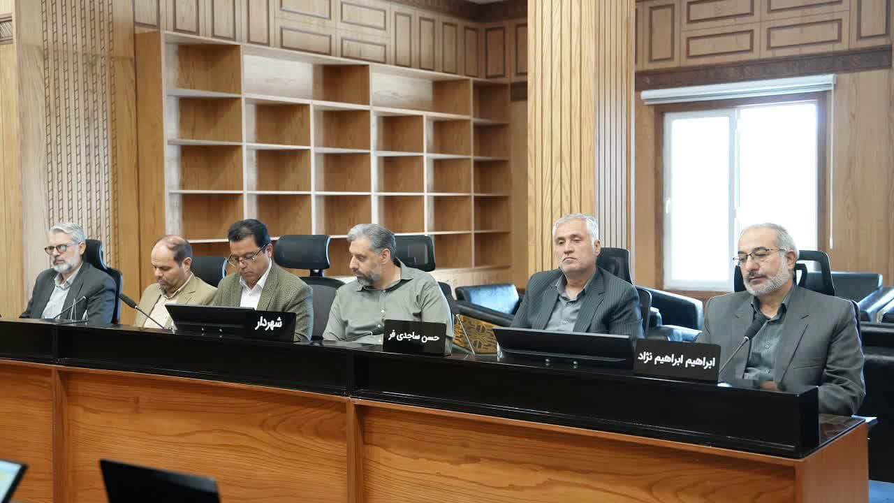 یکصد و پنجاهمین جلسه رسمی شورای اسلامی شهر سبزوار با حضور شهردار و مدیران شهری