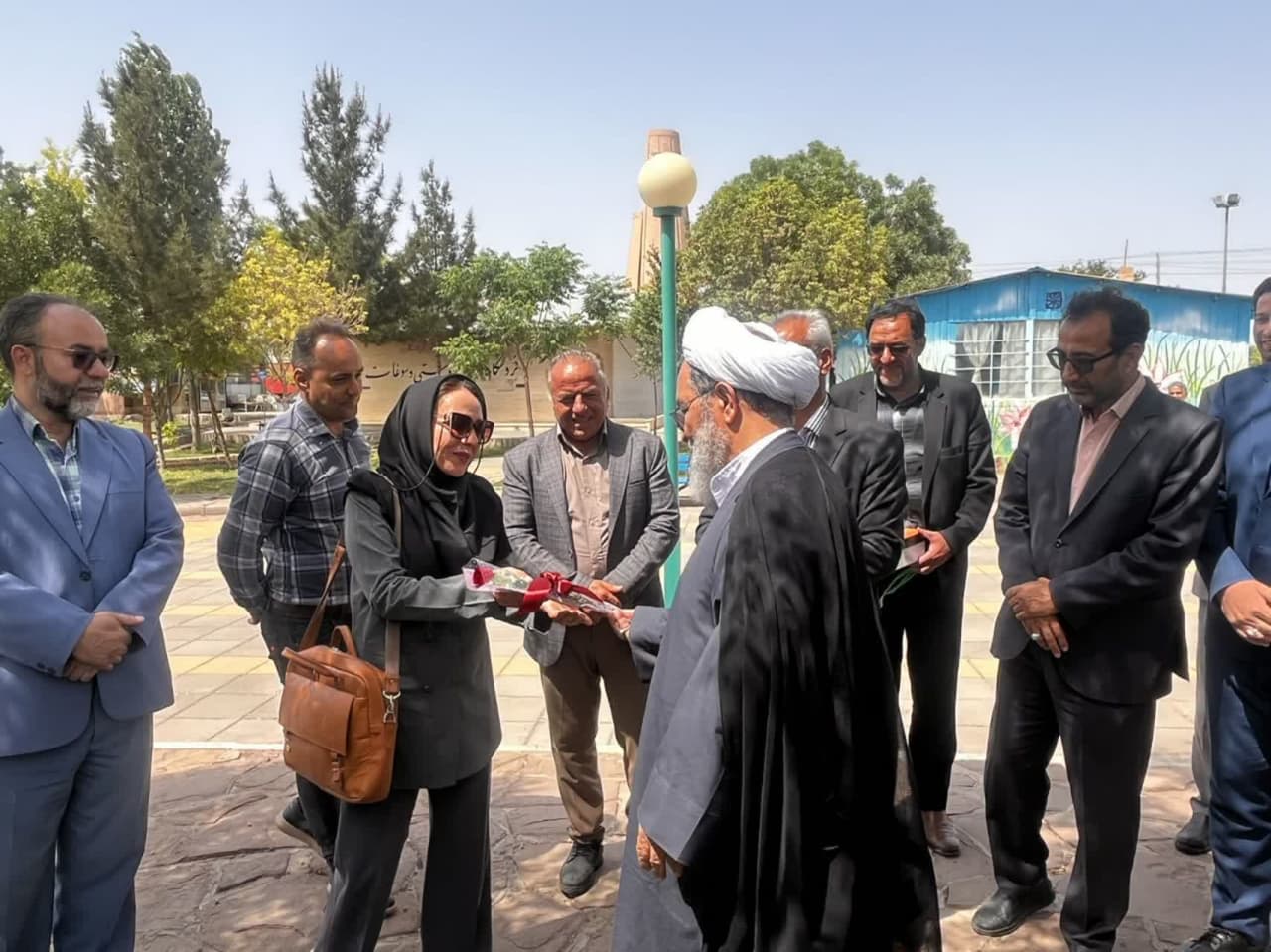 قدردانی از سبزبانان فضای سبز شهرداری سبزوار