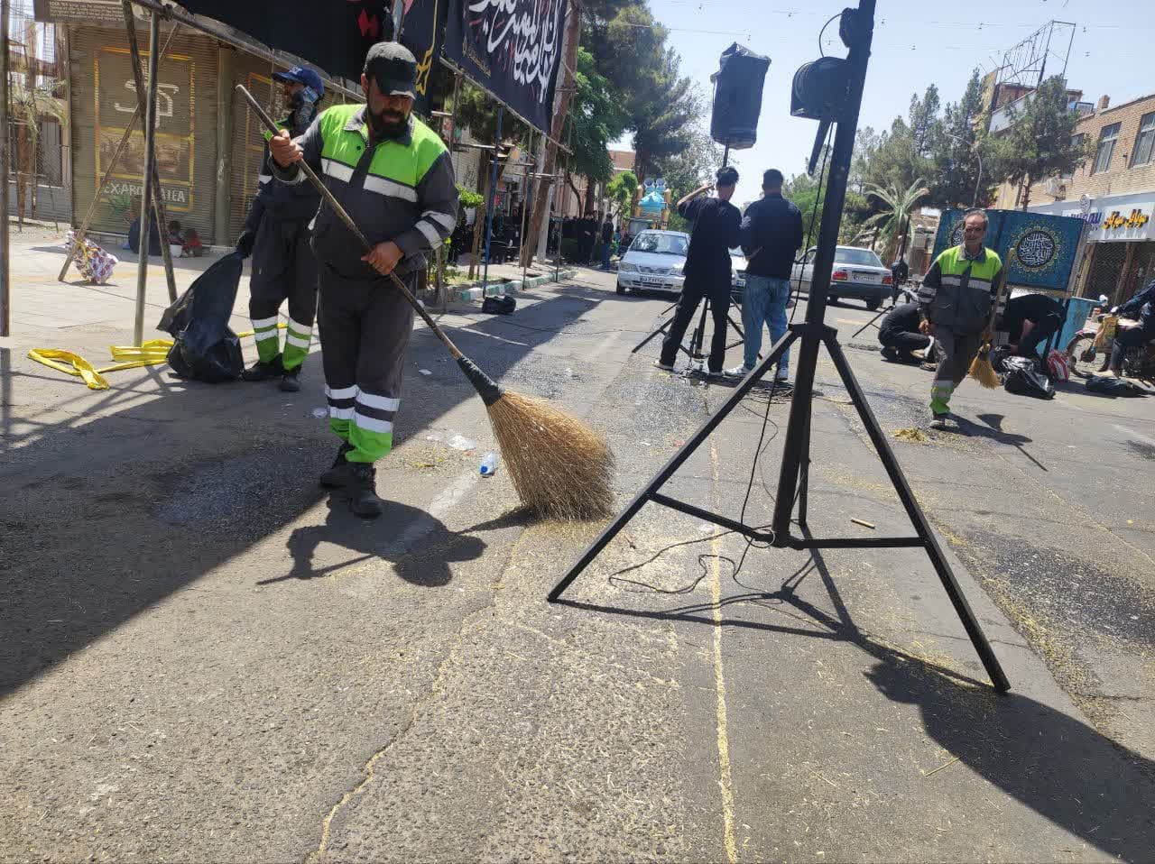 افزایش حدود ۶۲ درصدی زباله در عاشورا و تاسوعای حسینی در سبزوار