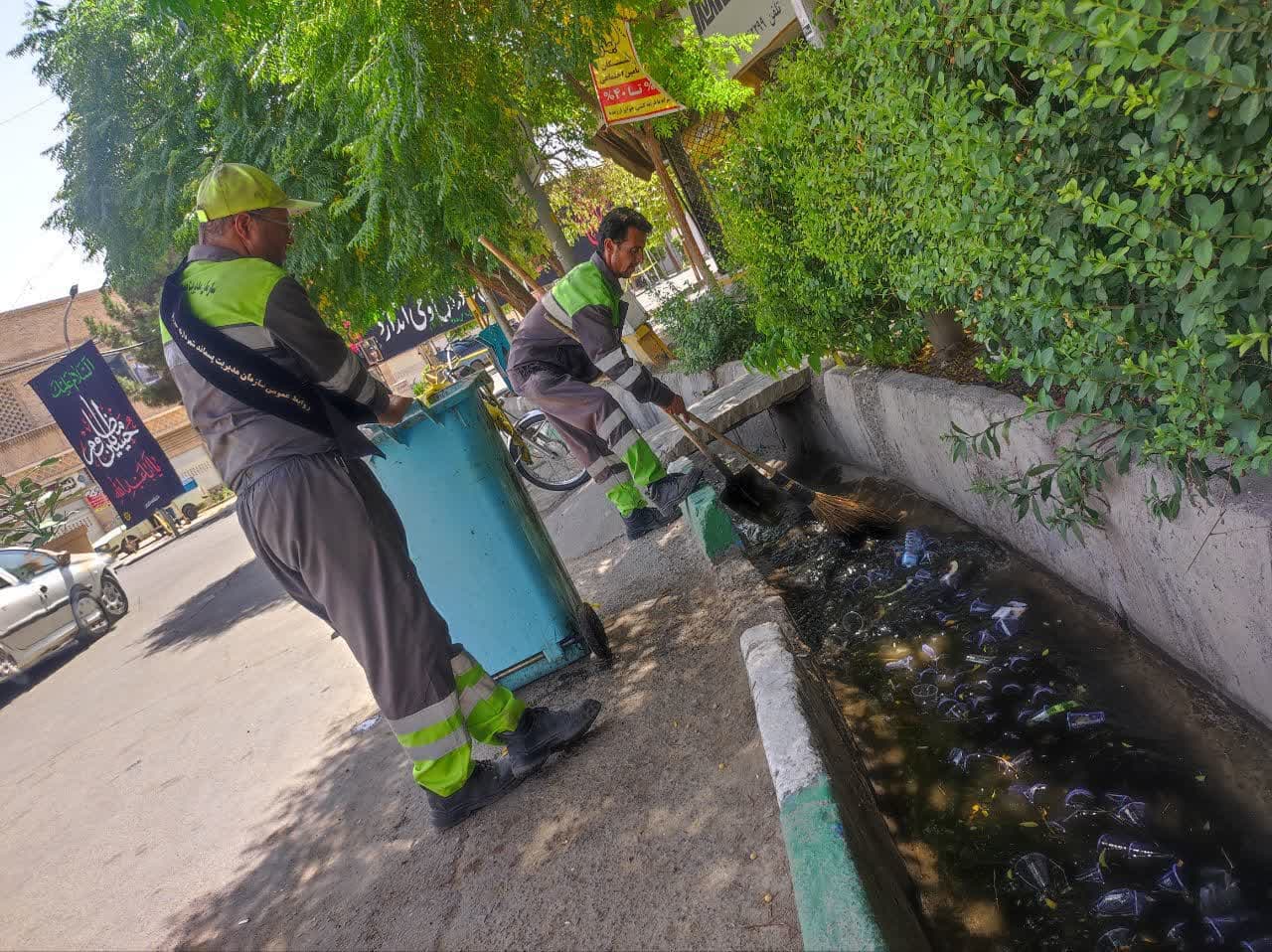 افزایش حدود ۶۲ درصدی زباله در عاشورا و تاسوعای حسینی در سبزوار