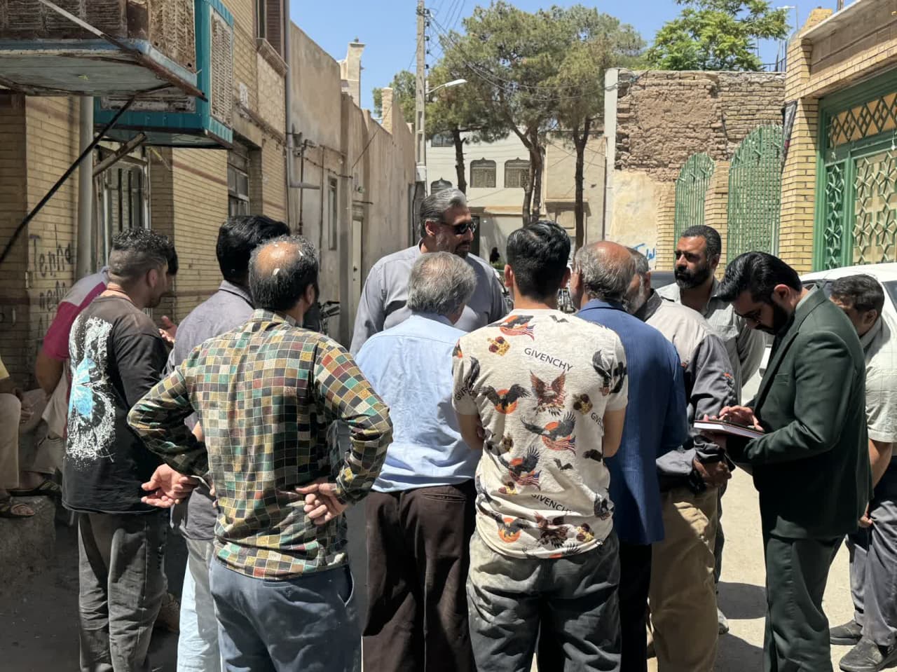 شهردار سبزوار به کوی گلستان رفت