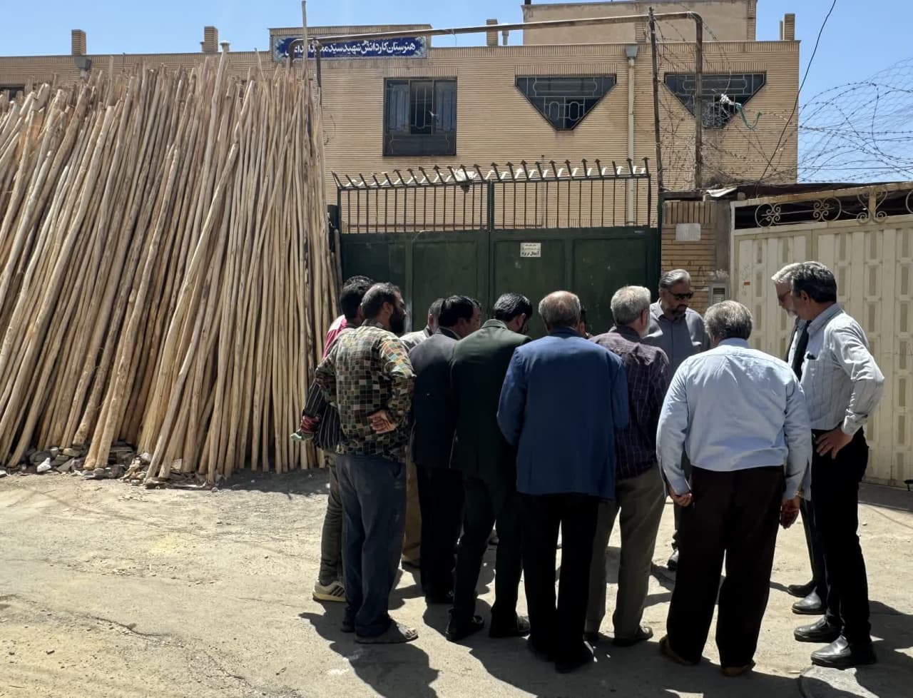 شهردار سبزوار به کوی گلستان رفت