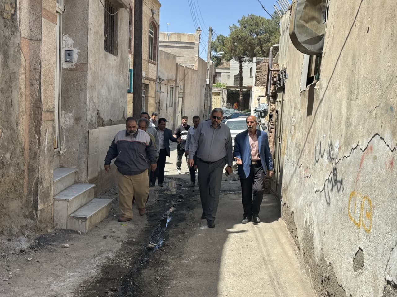 شهردار سبزوار به کوی گلستان رفت