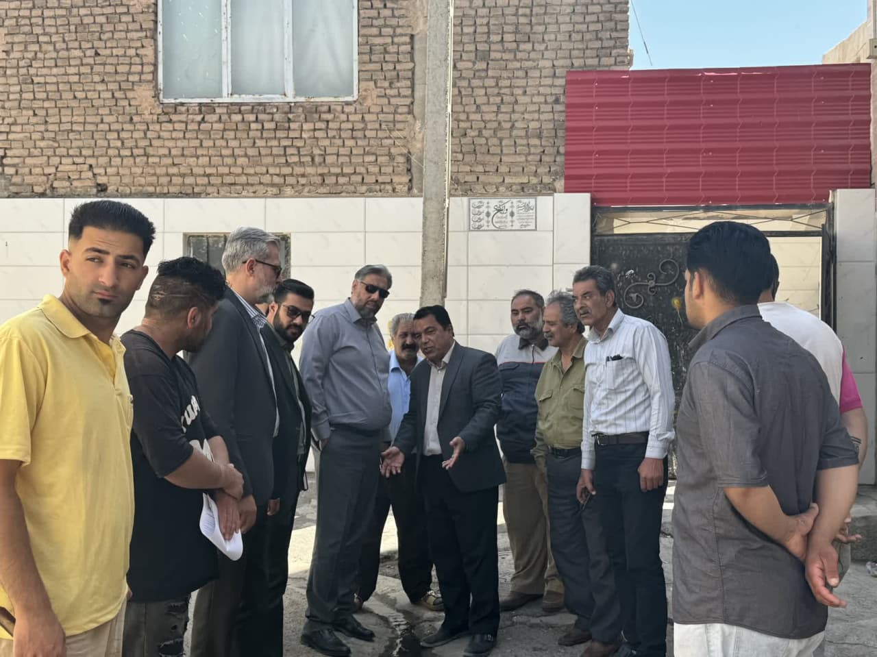 شهردار سبزوار به کوی گلستان رفت
