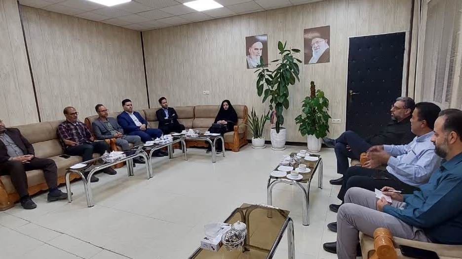 نشست صمیمی رییس بنیاد شهید و امور ایثارگران شهرستان با  شهردار سبزوار