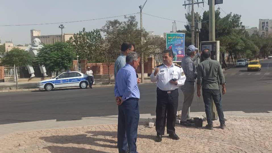 میدان لاله به چراغ راهنمایی فرمان تجهیز شد