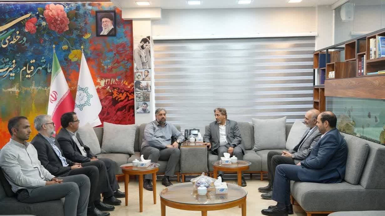 دیدار ۲ناظر استاندار خراسان رضوی با شهردار سبزوار