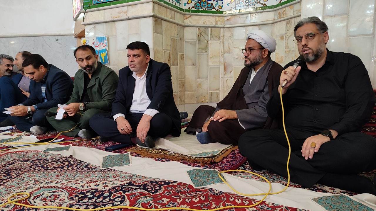 دیدار و گفتگو مهندس حسین آبادی شهردار سبزوار و دیگر مسئولان شهرستان